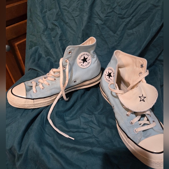Converse All Stars Chuck Taylor mens 9 womens 11 hightop shoe. - Picture 4 of 9